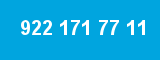 922 171 77 11